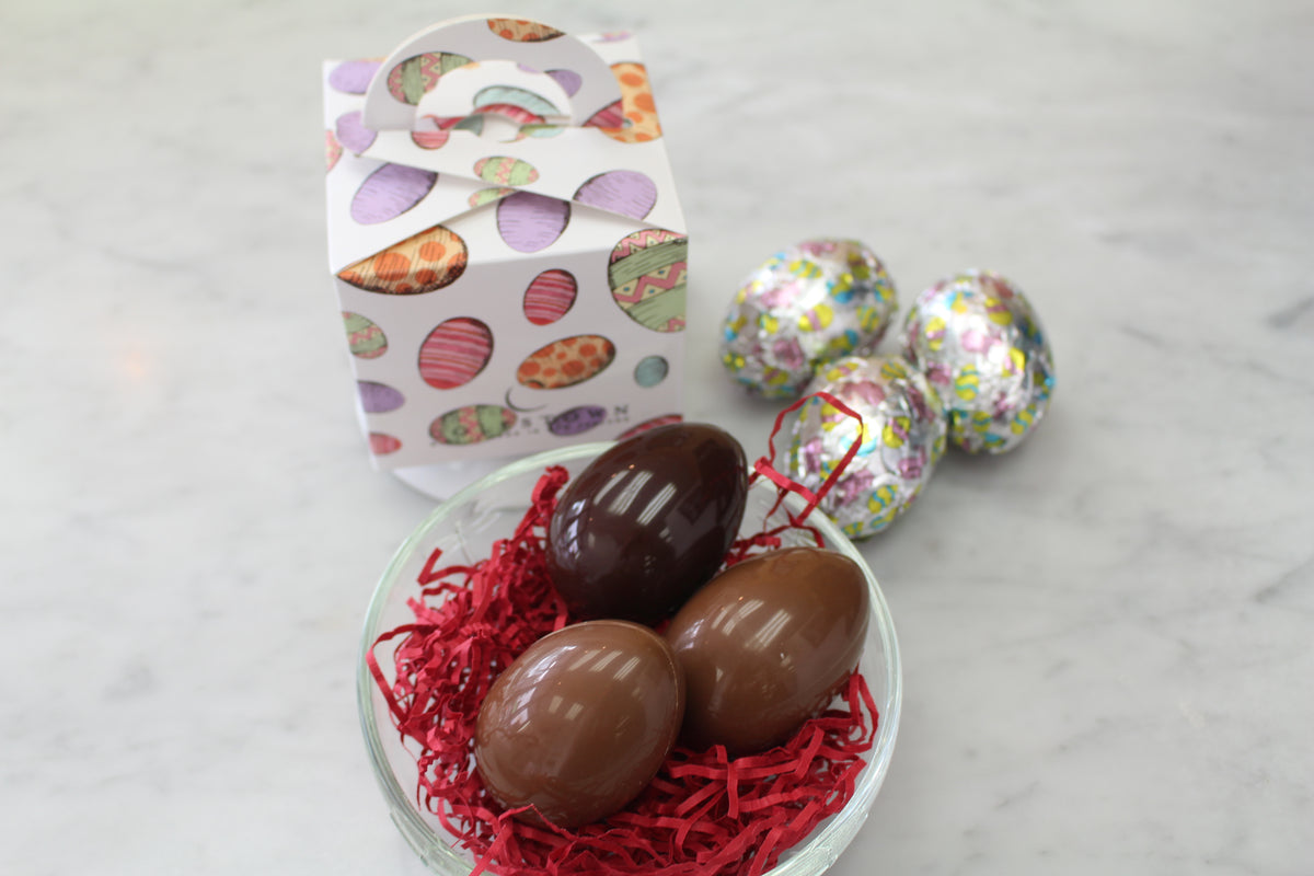 Trio of Marshmallow Eggs Colestown Chocolates NZ