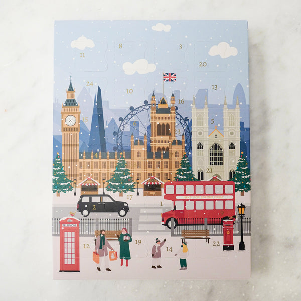 Christmas London Scene Advent Calendar