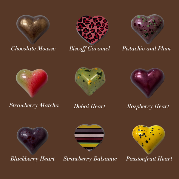 24 Valentines Day Chocolates
